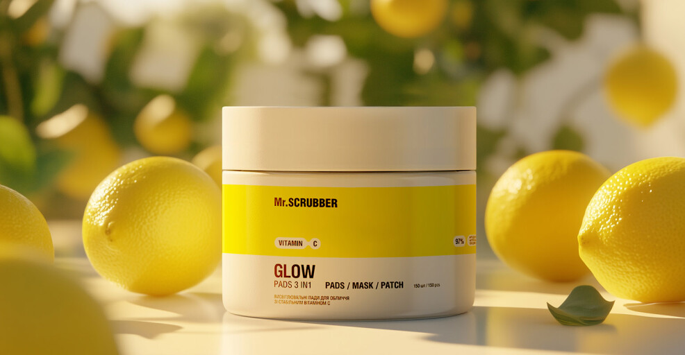 GLOW VITAMIN C – НОВА СИСТЕМА ДОГЛЯДУ ДЛЯ ВИСВІТЛЕННЯ ШКІРИ