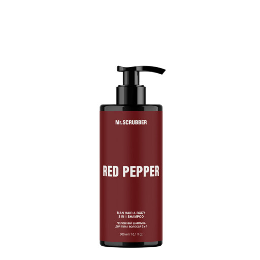 Шампунь для тіла і волосся 2 в 1 Red Pepper Mr.SCRUBBER