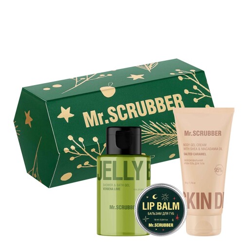 Подарунковий набір Secret Santa Green Mr.SCRUBBER