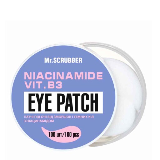 Патчі під очі від зморщок і темних кіл з ніацинамідом Niacinamide Eye Patch Mr.SCRUBBER