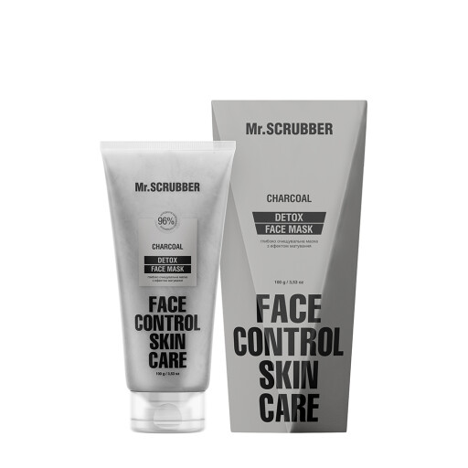 Глибоко очищувальна маска з ефектом матування Detox Face Control Mr.SCRUBBER