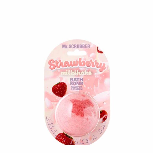 Бомбочка для ванни Strawberry Milkshake Mr.SCRUBBER