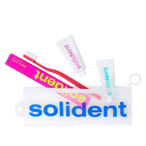 Набір для подорожей Solident travel kit Mint / Peach