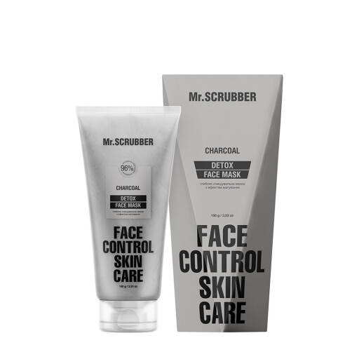Глибоко очищувальна маска з ефектом матування Detox Face Control Mr.SCRUBBER