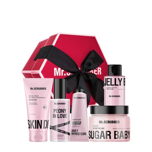 Подарунковий набір Grand Peony Love Mr.SCRUBBER