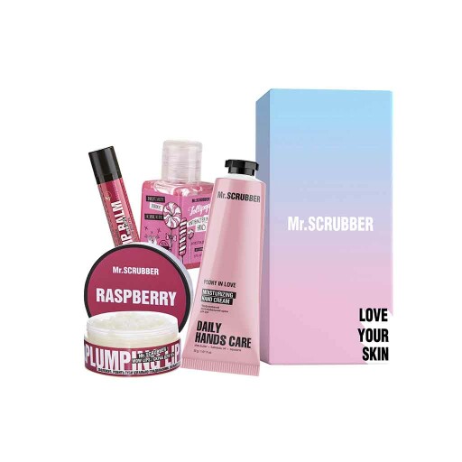 Подарунковий набір Sweet Raspberry Mr.SCRUBBER