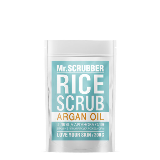 Рисовий скраб для тіла Argan Oil Mr.SCRUBBER