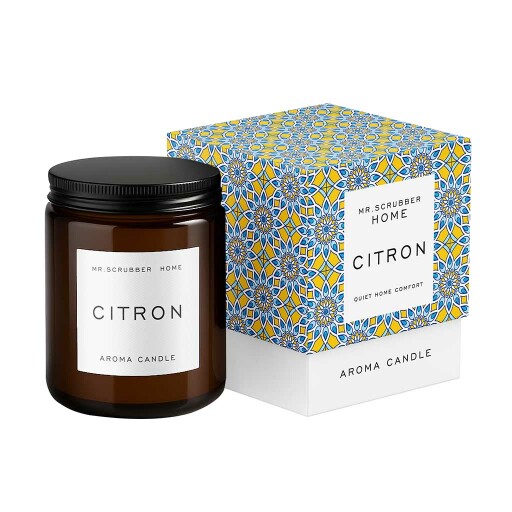 Ароматична свічка Citron Mr.SCRUBBER