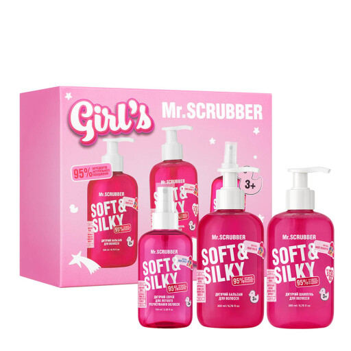 Дитячий подарунковий набір Soft & Silky Girl’s Gift Set Mr.SCRUBBER