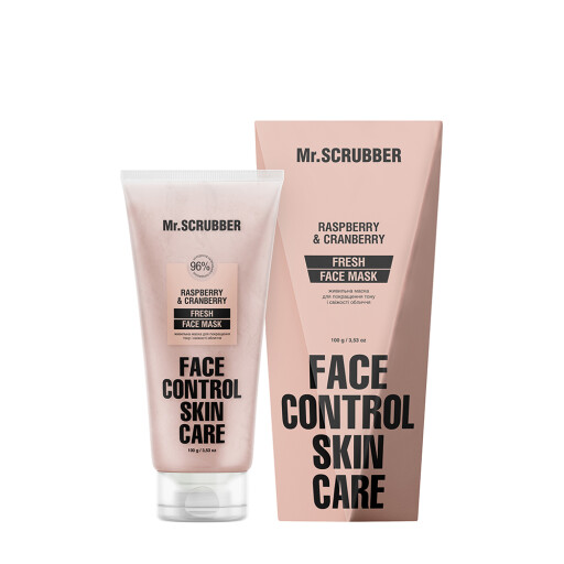 Живильна маска для покращення тону і свіжості обличчя Fresh Face Control Mr.SCRUBBER