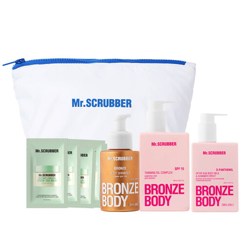 Набір для засмаги Bronze Body Mr.SCRUBBER