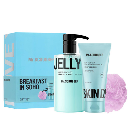 Подарунковий набір Breakfast in Soho Mr.SCRUBBER