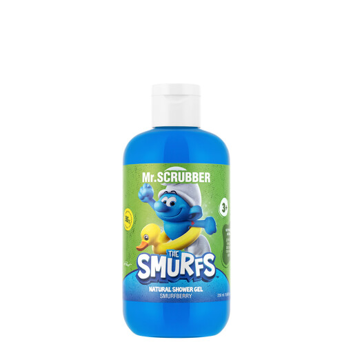 Натуральний дитячий гель для душу The Smurfs Smurfberry Mr.SCRUBBER