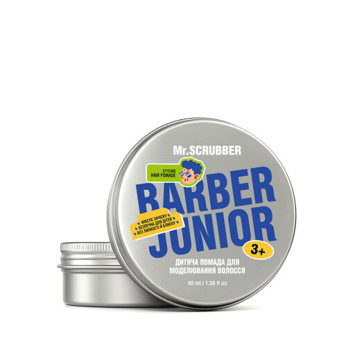 Дитяча помада для моделювання волосся Barber Junior Mr.SCRUBBER