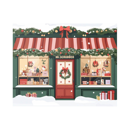 Подарункова листівка Christmas Miracle Mr.SCRUBBER