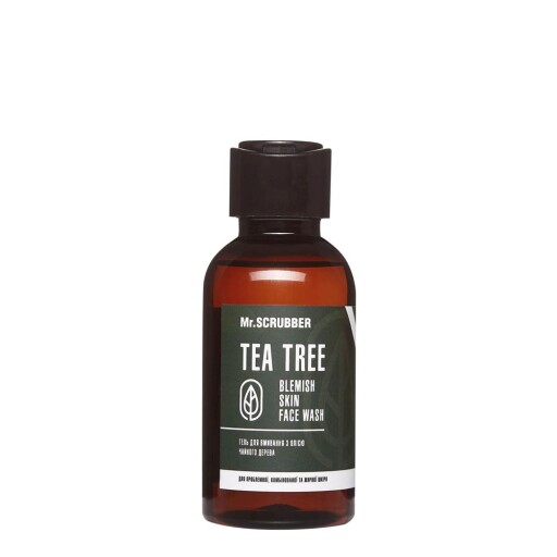 Гель для вмивання з олією чайного дерева Blemish Skin Face Wash Tea Tree Mr.SCRUBBER
