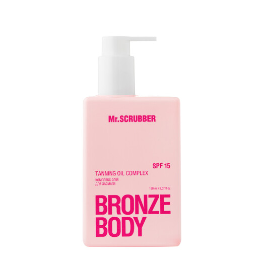 Комплекс олій для засмаги SPF 15 Bronze Body Mr.SCRUBBER