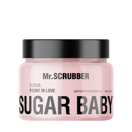 Цукровий скраб для тіла Sugar Baby Peony in Love Mr.SCRUBBER