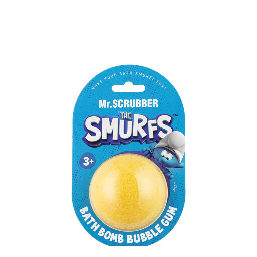 Бомбочка для ванни The Smurfs Bubble gum Mr.SCRUBBER