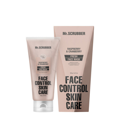 Живильна маска для покращення тону і свіжості обличчя Fresh Face Control Mr.SCRUBBER