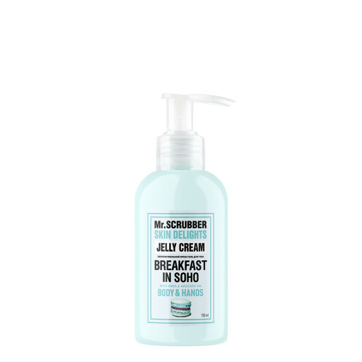 Крем-гель для тіла і рук SKIN DELIGHTS Breakfast in Soho Mr.SCRUBBER