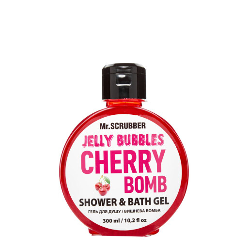 Гель для душу Jelly Bubbles Cherry Bomb Mr.SCRUBBER