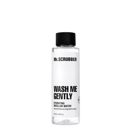 Зволожувальна міцелярна вода WASH ME GENTLY, 100 ml  Mr.SCRUBBER