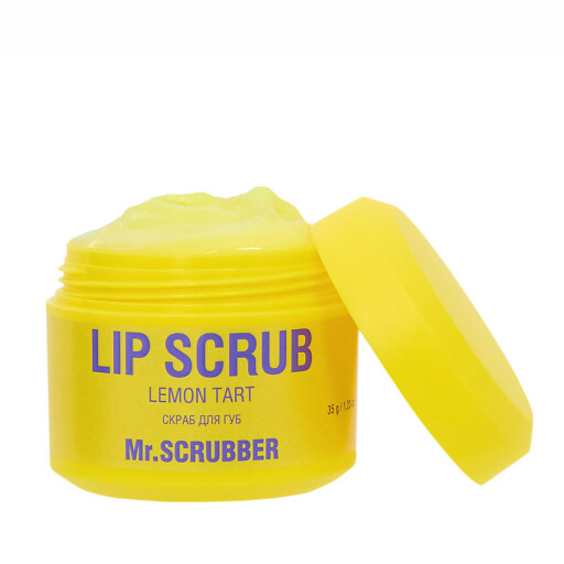 Cкраб для губ Lip Scrub Lemon Tart із ароматом лимонного тарту Mr.SCRUBBER