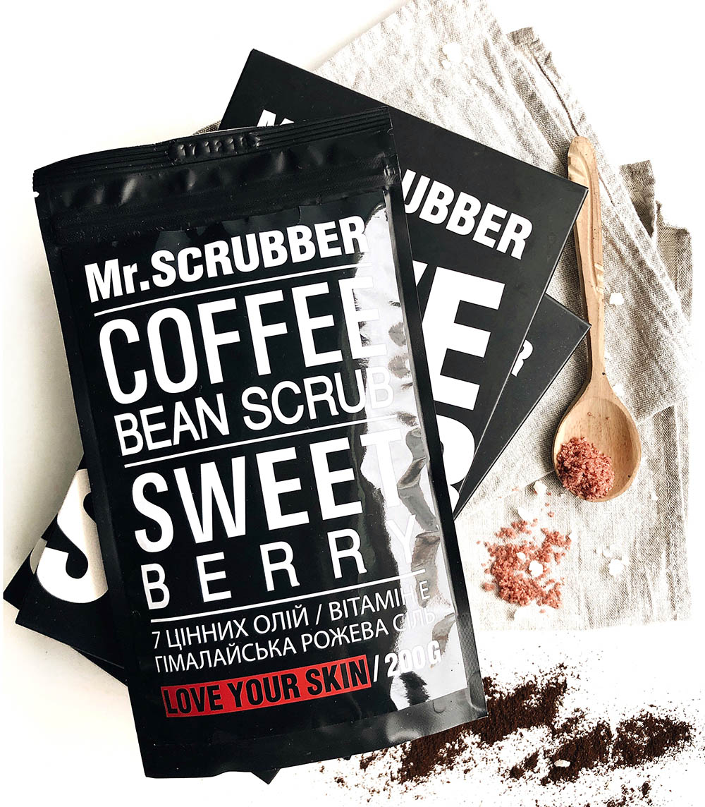 Кавовий скраб для тіла Sweet Berry Mr.SCRUBBER