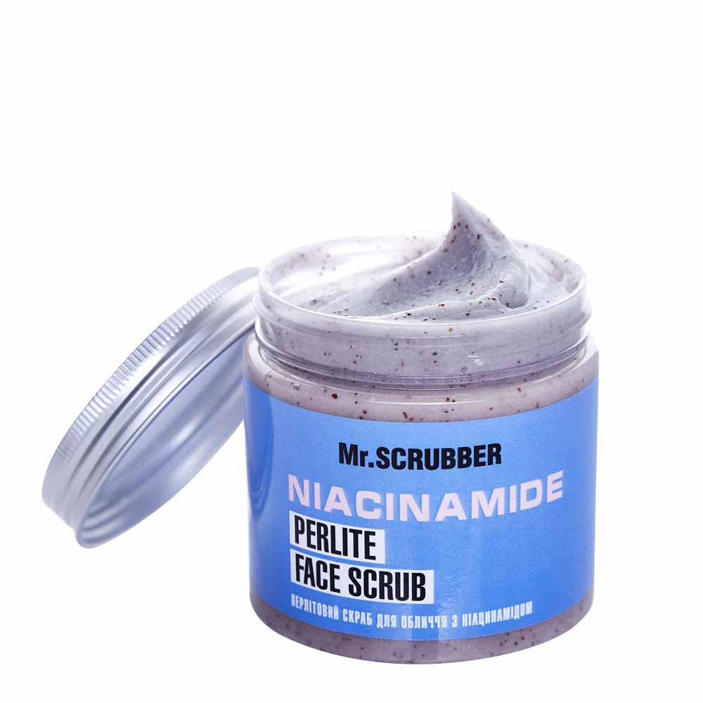 Перлітовий скраб для обличчя з ніацинамідом Niacinamide Perlite Face Scrub Mr.SCRUBBER