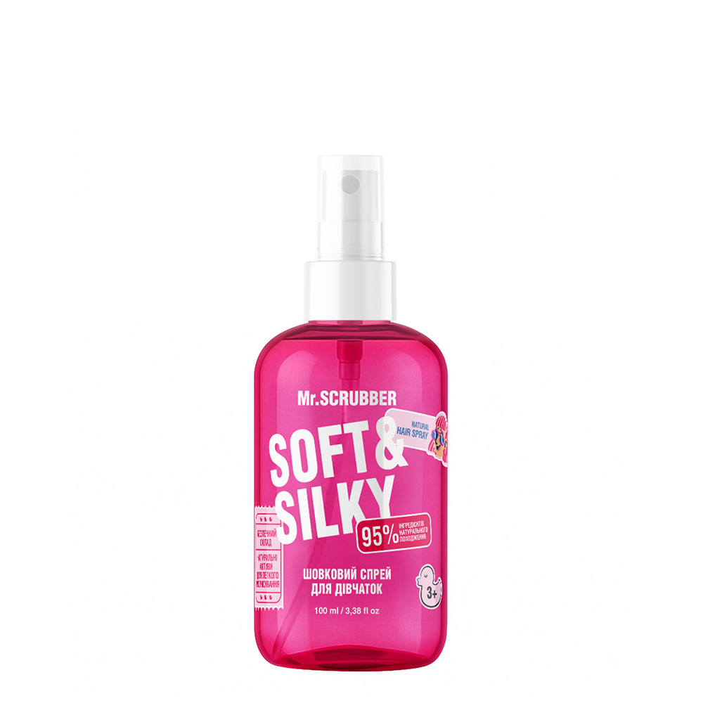 Дитячий спрей для легкого розчісування волосся Soft & Silky Mr.SCRUBBER