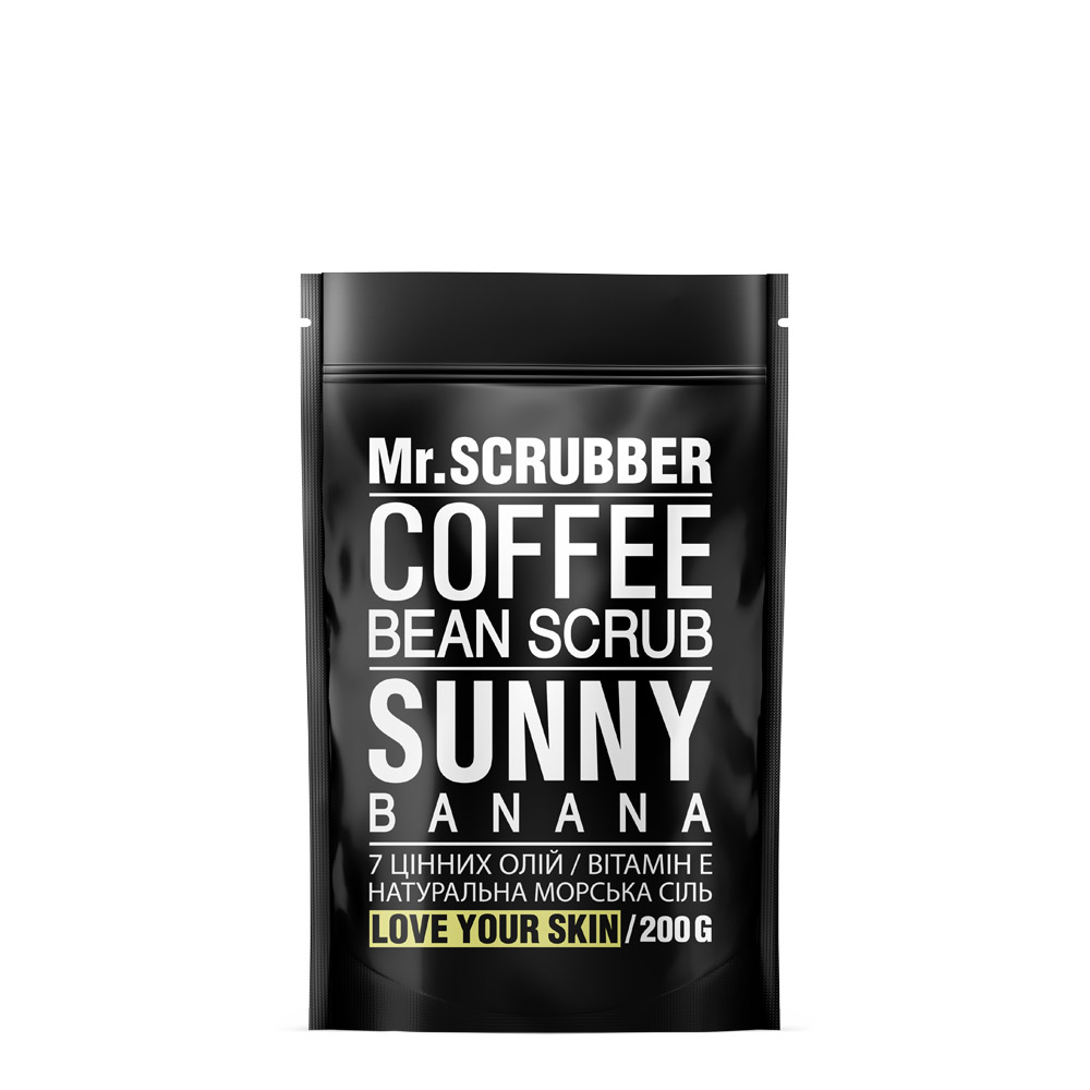 Кавовий скраб для тіла Sunny Banana Mr.SCRUBBER