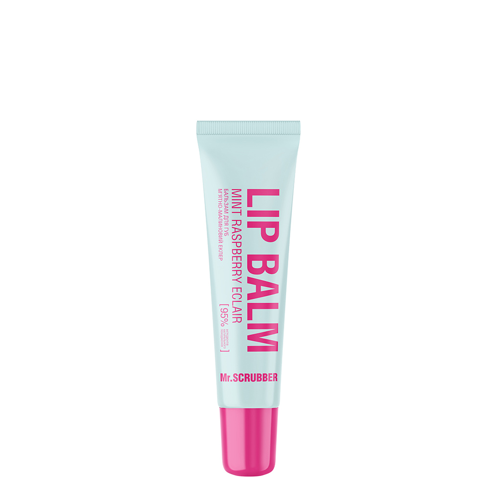 Бальзам для губ Lip Balm Mint Raspberry Eclair із ароматом м’ятно-малинового еклера Mr.SCRUBBER