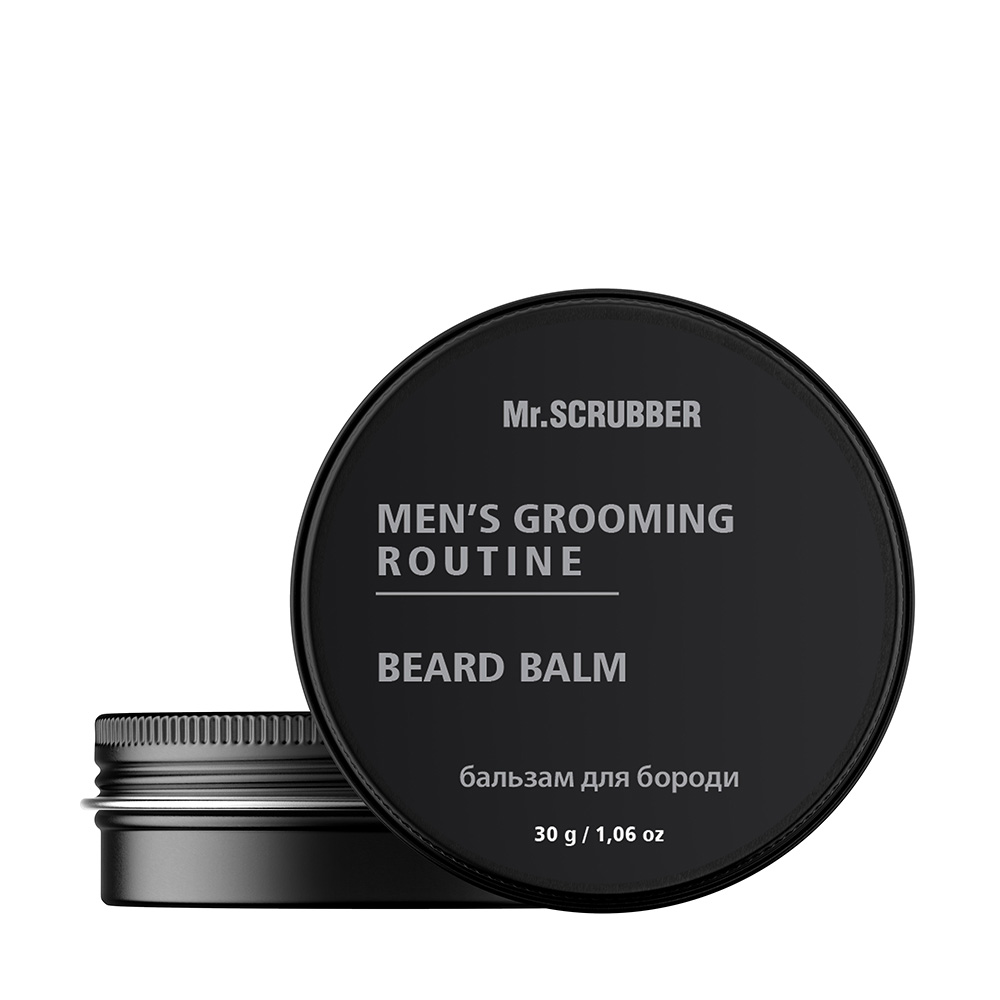Натуральний бальзам для бороди Men's Grooming Routine Mr.SCRUBBER