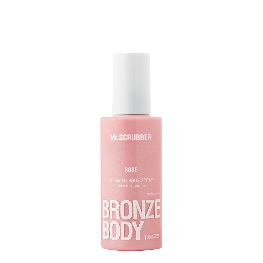 Шимер-спрей для тіла Rose Bronze Body Mr.SCRUBBER