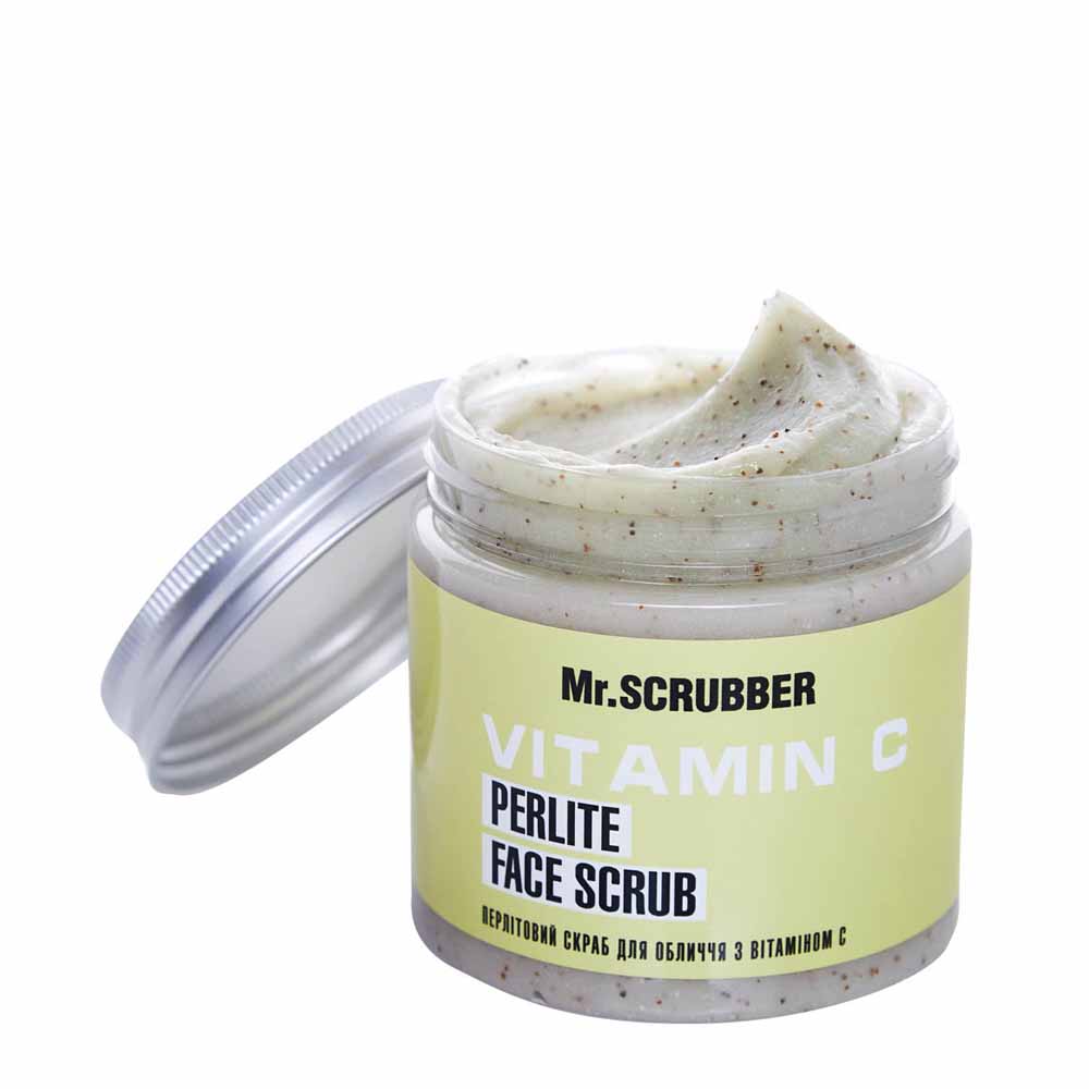 Перлітовий скраб для обличчя з вітаміном С Vitamin C Perlite Face Scrub Mr.SCRUBBER