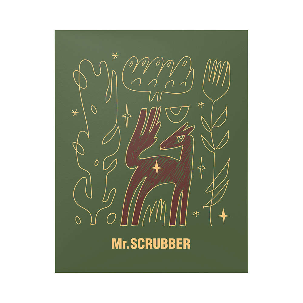 Подарункова листівка Happy 2026 Mr.SCRUBBER