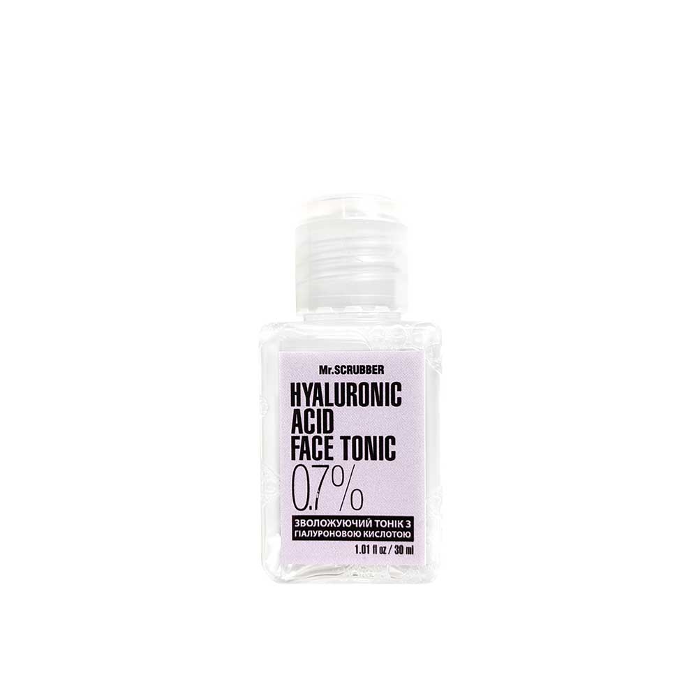 Тонік для обличчя з гіалуроновою кислотою Hyaluronic acid face tonic 0,7% Mr.SCRUBBER