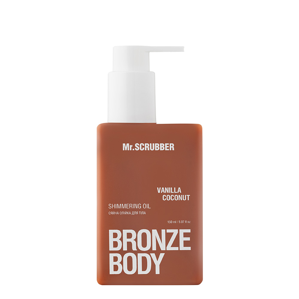 Сяйна олійка для тіла Vanilla Coconut Bronze Body Mr.SCRUBBER