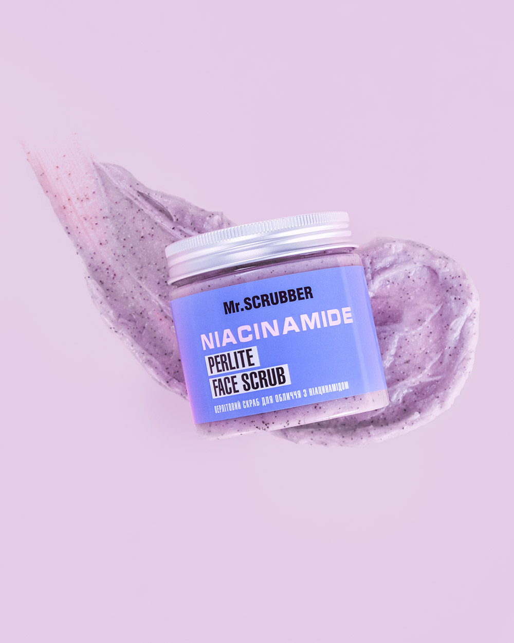 Перлітовий скраб для обличчя з ніацинамідом Niacinamide Perlite Face Scrub Mr.SCRUBBER