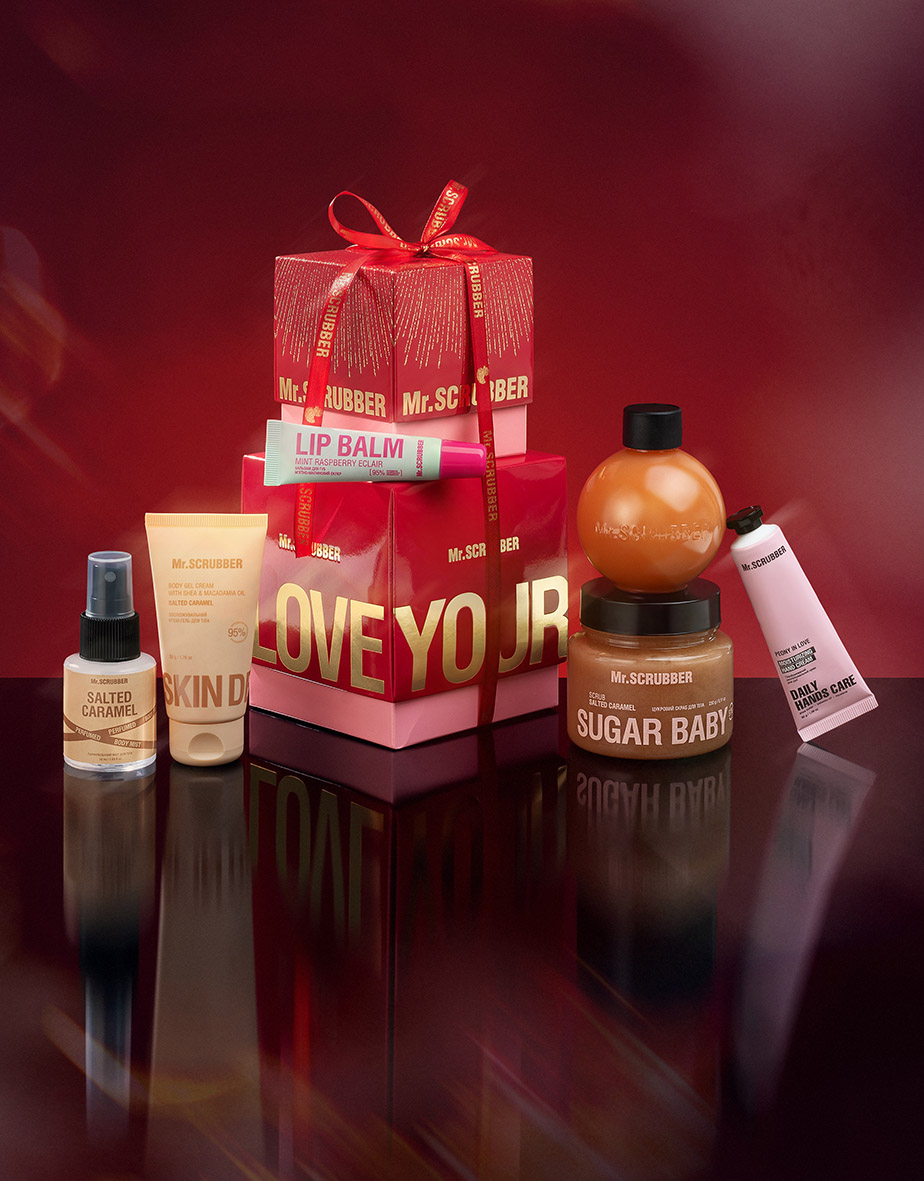 Подарунковий набір Salted Caramel Season Mr.SCRUBBER