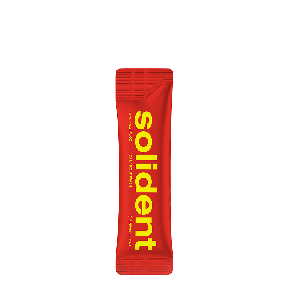 Ополіскувач для ротової порожнини Solident Pineapple mint / ананас-м'ята 10 ml
