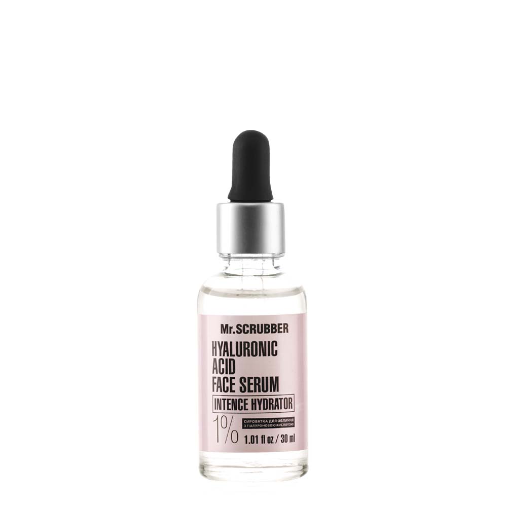 Сироватка для обличчя Hyaluronic acid face serum 1% Mr.SCRUBBER