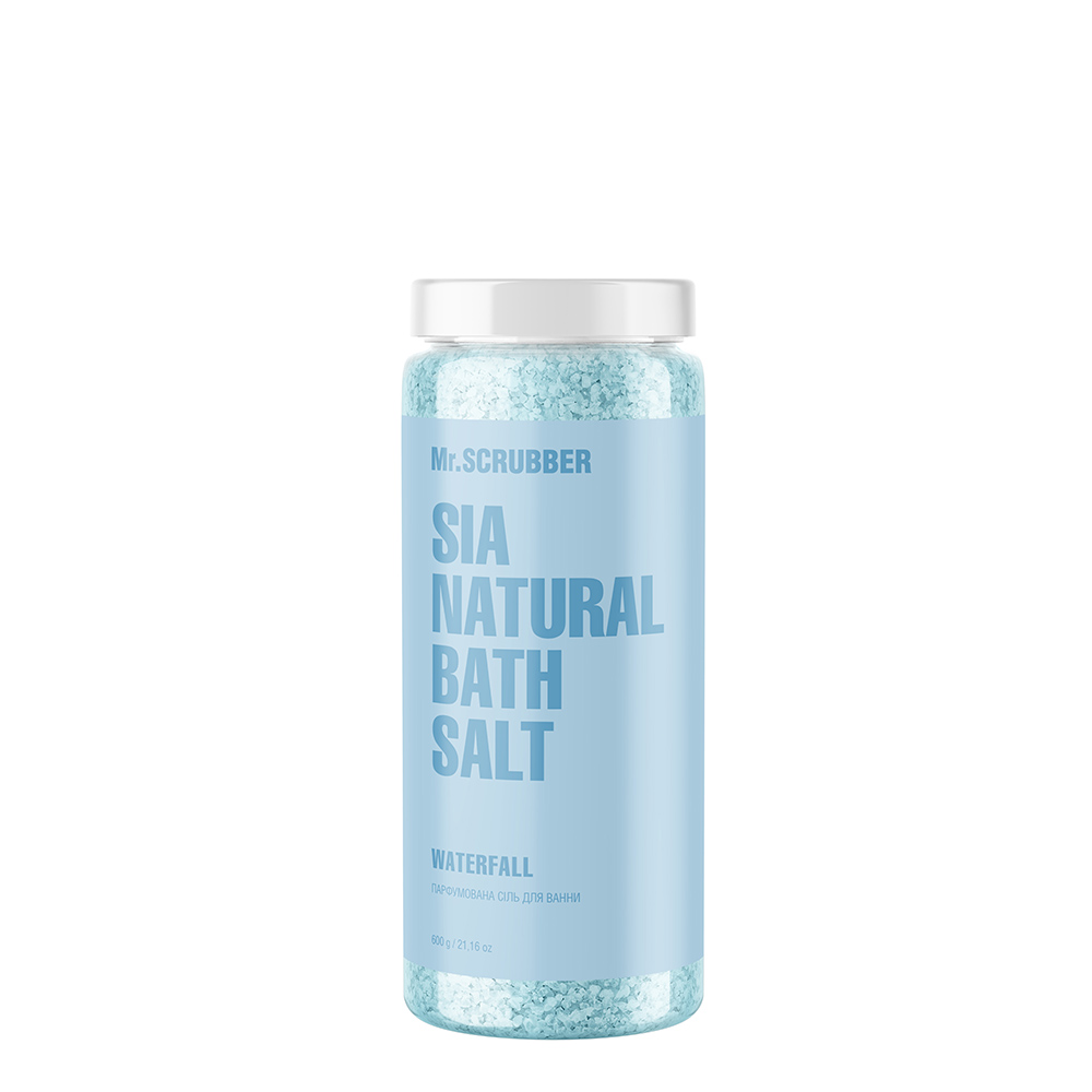 Парфумована сіль для ванни Sia Natural Bath Salt Waterfall Mr.SCRUBBER