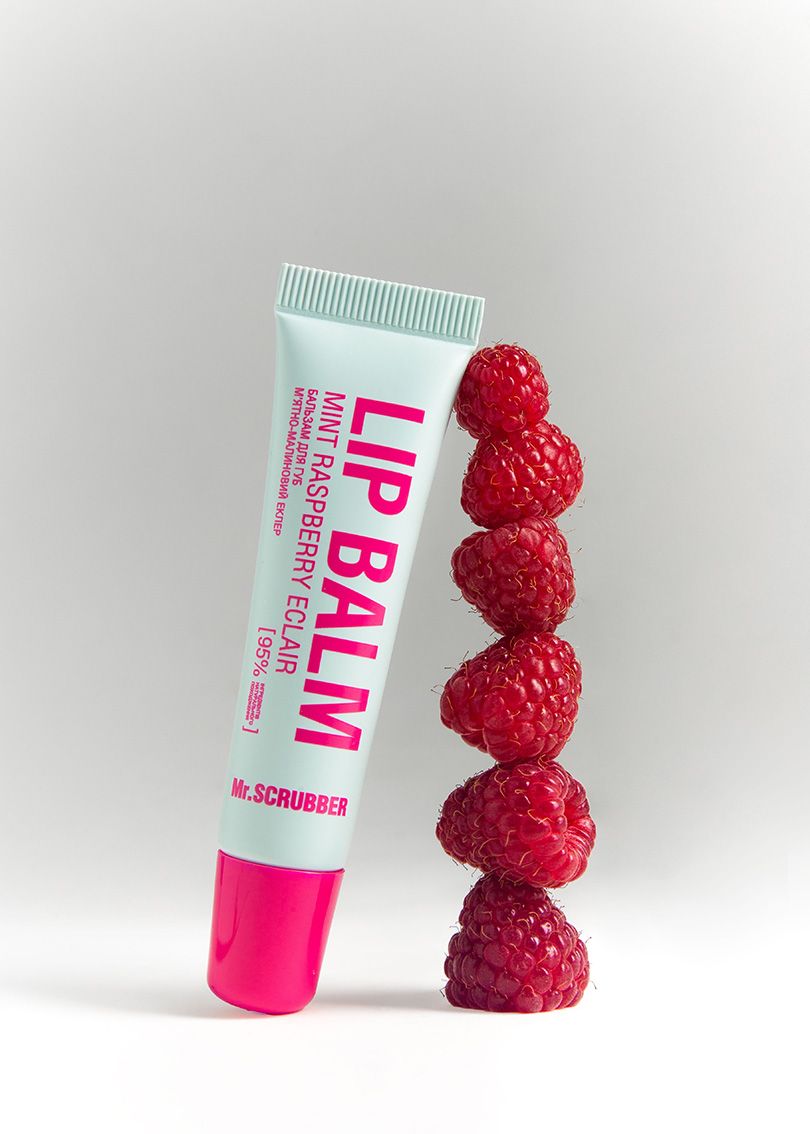 Бальзам для губ Lip Balm Mint Raspberry Eclair із ароматом м’ятно-малинового еклера Mr.SCRUBBER