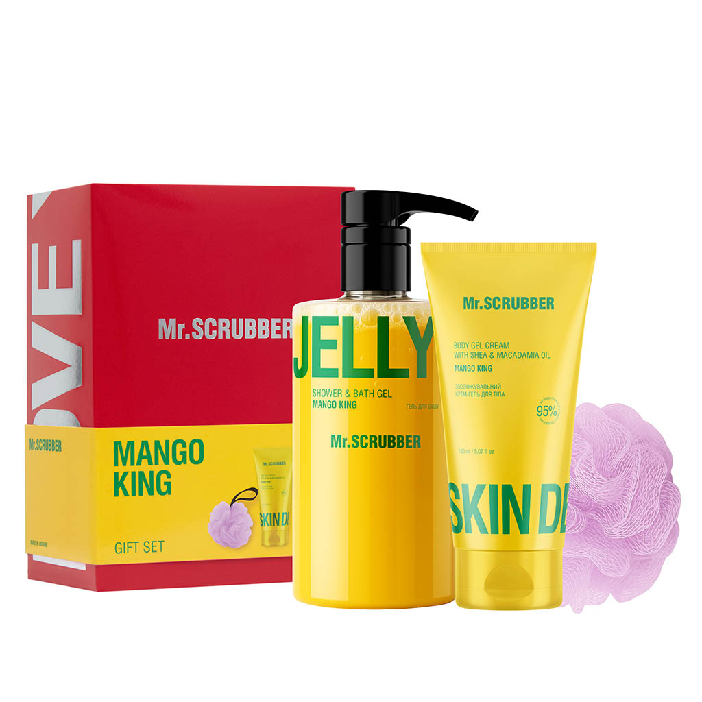 Подарунковий набір Mango King Mr.SCRUBBER
