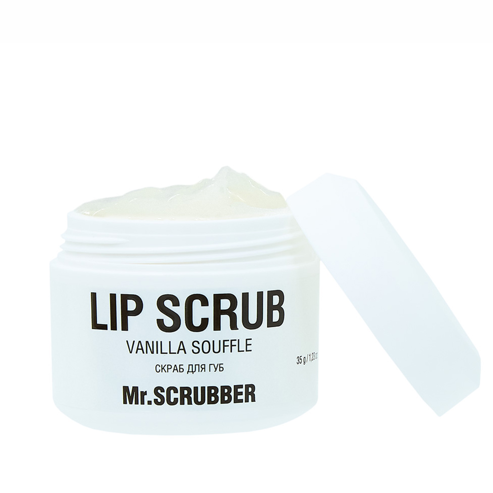 Cкраб для губ Lip Scrub Vanilla Souffle із ароматом ванільного суфле Mr.SCRUBBER