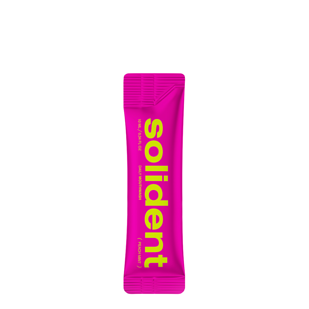 Ополіскувач для ротової порожнини Solident Peach mint / персик-м'ята 10 ml