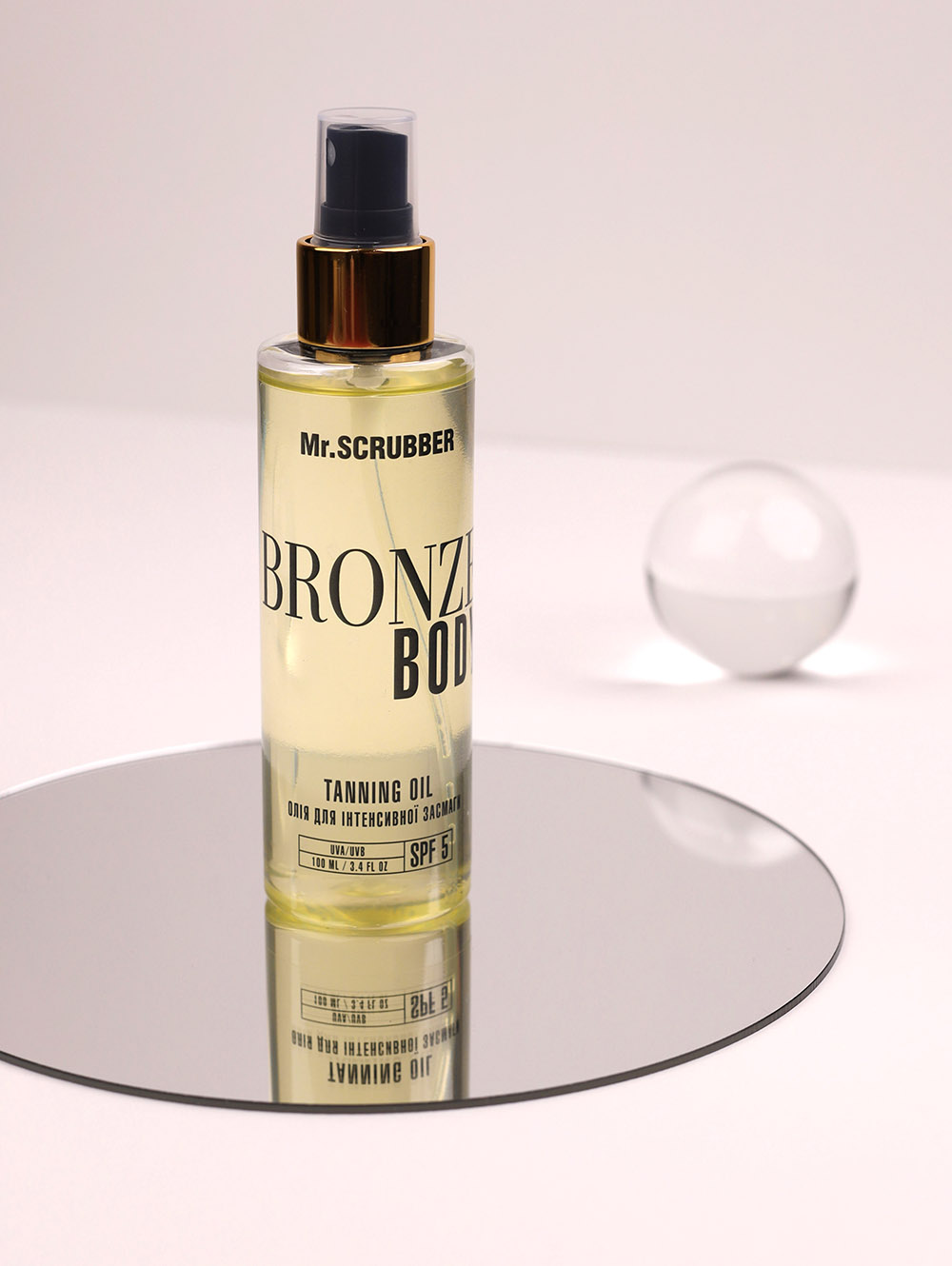 Олія для інтенсивної засмаги Bronze Body SPF 5 Mr.SCRUBBER