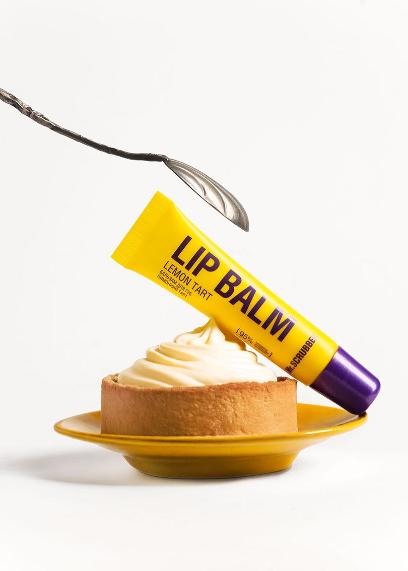 Бальзам для губ Lip Balm Lemon Tart із ароматом лимонного тарту Mr.SCRUBBER